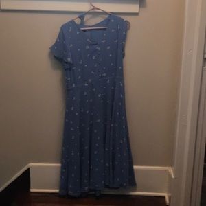 Talbots dress with belt